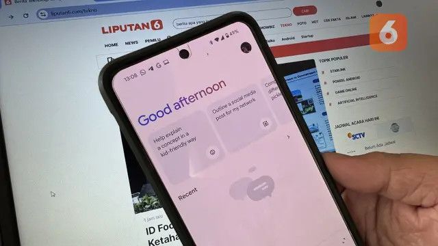 Pengguna Android Kini Bisa Coba AI Gemini Live