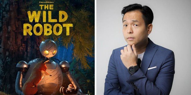 Ernest Prakasa Meneteskan Air Mata Lima Lali saat Nonton Film Animasi 'THE WILD ROBOT' yang Bikin Haru