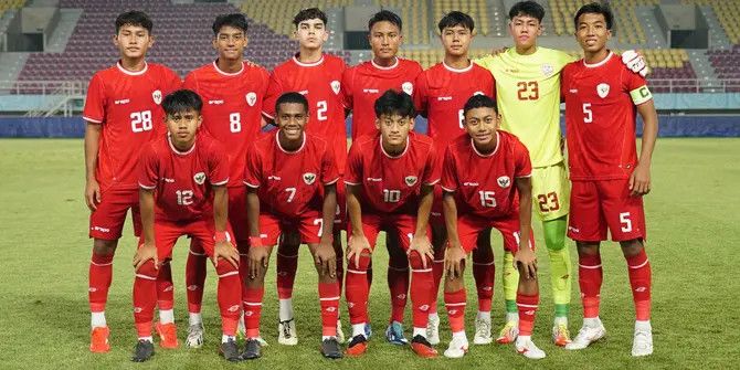 Perkiraan Susunan Pemain Timnas Indonesia U-17 di Laga Perdana Kualifikasi Piala Asia 2025