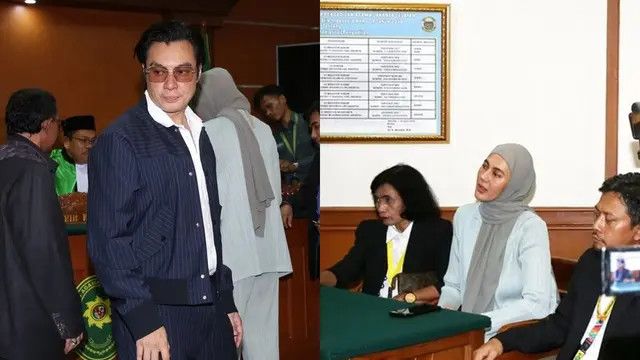 Baim Wong dan Paula Verhoeven Tampil Stylish di Sidang Cerai Perdana, Jadi Sorotan