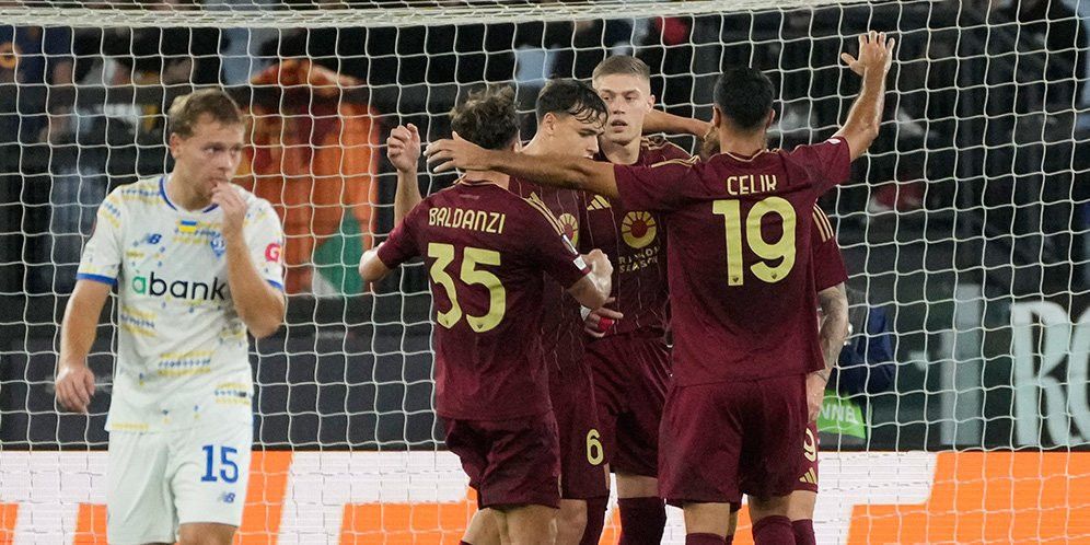 Hasil Liga Eropa: AS Roma Menang Tipis 1-0 atas Dynamo Kiev