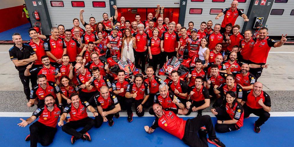 Ducati Lenovo Raih Gelar Juara Dunia Tim MotoGP 2024