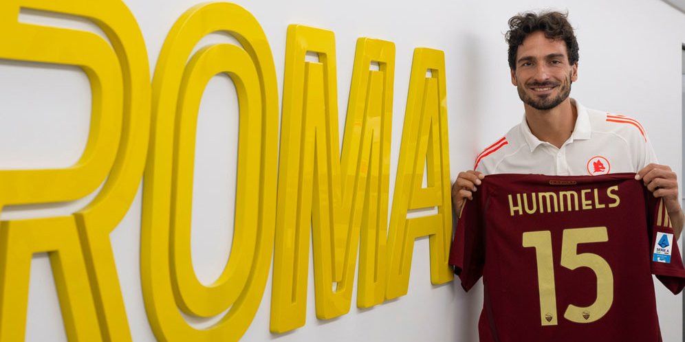 Debut Perdana Mats Hummels di Roma: Main 4 Menit Langsung Cetak Gol Bunuh Diri