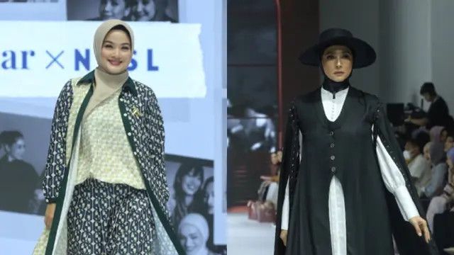 Cantik dan Bikin Pangling, 6 Pesona Titik Kamal dan Nabila Syakieb Tampil Berhijab di JFW 2025