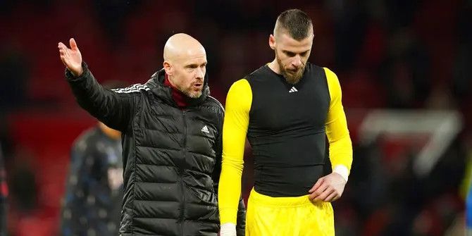 Dulu Dibuang, David de Gea Bereaksi Setelah Erik Ten Hag Dipecat Manchester United