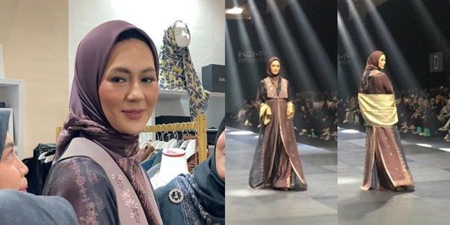 Paula Verhoeven Tetap Anggun di Catwalk Meski Menghadapi Masalah Tumah Tangga