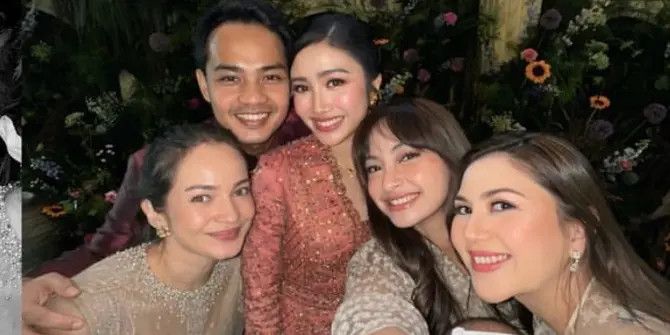 Potret Cantik Enzy Storia dan Jessica Mila Saat Menghadiri Acara Tunangan Febby Rastanty