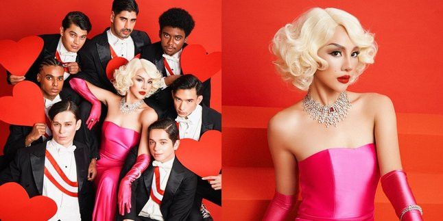 FOTO: Rambut Pirang dan Bibir Merona, Begini Cantiknya Anya Geraldine Tampil ala Marilyn Monroe Saat Halloween