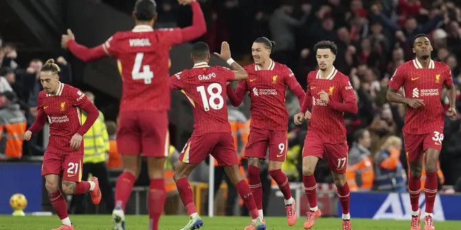 Hasil Liga Inggris Malam Tadi: Man City dan Arsenal Kalah, Liverpool Berhasil Comeback