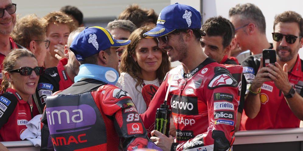 Jorge Martin dan Pecco Bagnaia Anggap Rivalitas Membosankan: Buat Apa Musuhan?