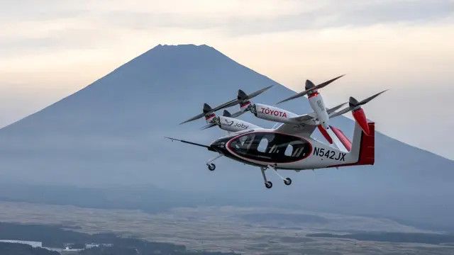 eVTOL, Taksi Terbang Produksi Toyota dan Joby Siap Mengudara di Jepang