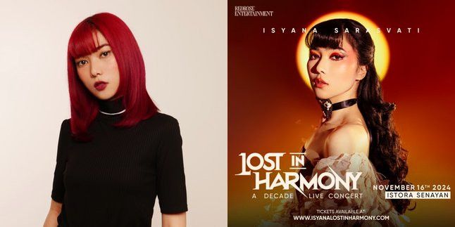 Rayakan Satu Dekade Berkarier, Isyana Sarasvati Gelar Konser Bertajuk 'Lost In Harmony'