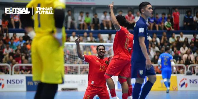 Gokil! Timnas Futsal Indonesia Kalahkan Thailand di Piala AFF Futsal 2024, Melaju ke Final