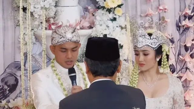 Momen Haru Febby Rastanty Saat Proses Ijab Kabul, Resmi Jadi Istri Sudrajat Djumantara