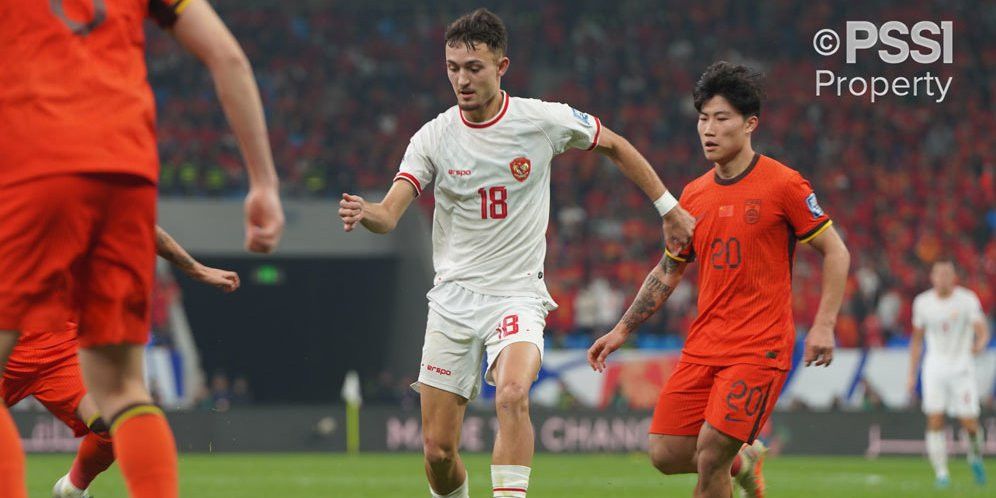 Mees Hilgers dan Ivar Jenner Absen saat Timnas Indonesia Lawan Jepang