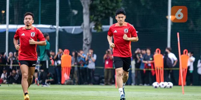 Melihat Sesi Latihan Jepang Jelang Lawan Timnas Indonesia, Ngeri Para Bintang Eropa Kumpul