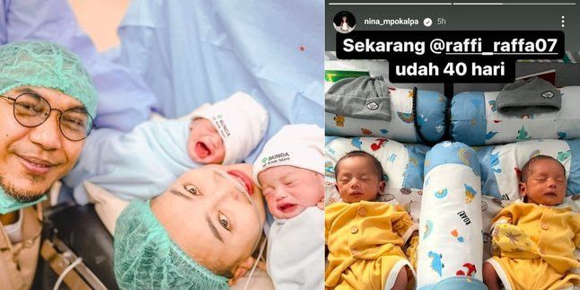 Mpok Alpa Mengungkapkan Sangat Menikmati Merawat Bayi Kembarnya, Meskipun Sering Kurang Tidur