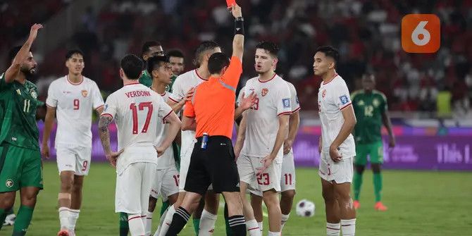 Media Arab Saudi: Gol Pertama Indonesia Tidak Sah dan Hubner Harusnya Kartu Merah