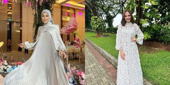 Inspirasi Gamis Lebaran 2025: Plisket Futuristik dan Renda Feminin.