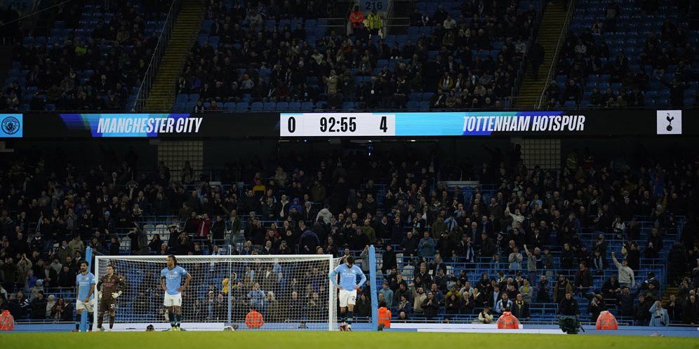 Ini 5 Pelajaran Kekalahan 0-4 Manchester City dari Tottenham