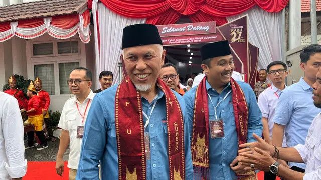 Quick Count Pilkada Sumatera Barat 2024 Tunjukkan Keunggulan Mahyeldi-Vasco