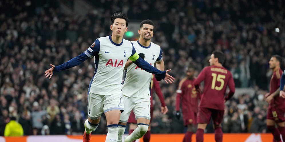 Hasil Liga Europa: Tottenham Ditahan Imbang AS Roma 2-2