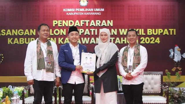 Hasil Quick Count Pilkada Karawang 2024 Isyaratkan Kemenangan Aep Maslani