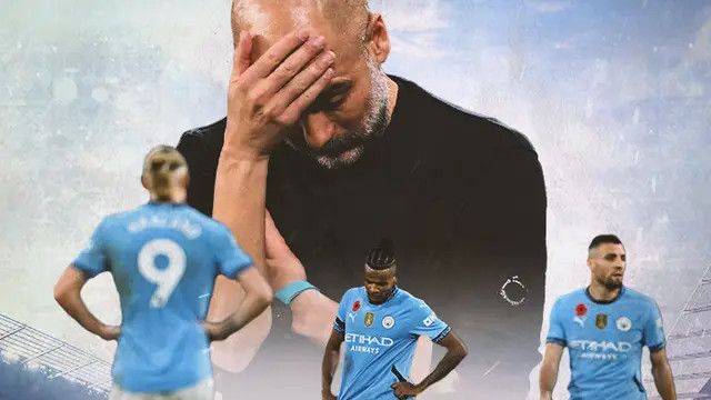 Manchester City Terpuruk Usai Dibantai Liverpool, Kalah 4 Kali Beruntun dan Sulit Masuk 4 Besar Liga Inggris