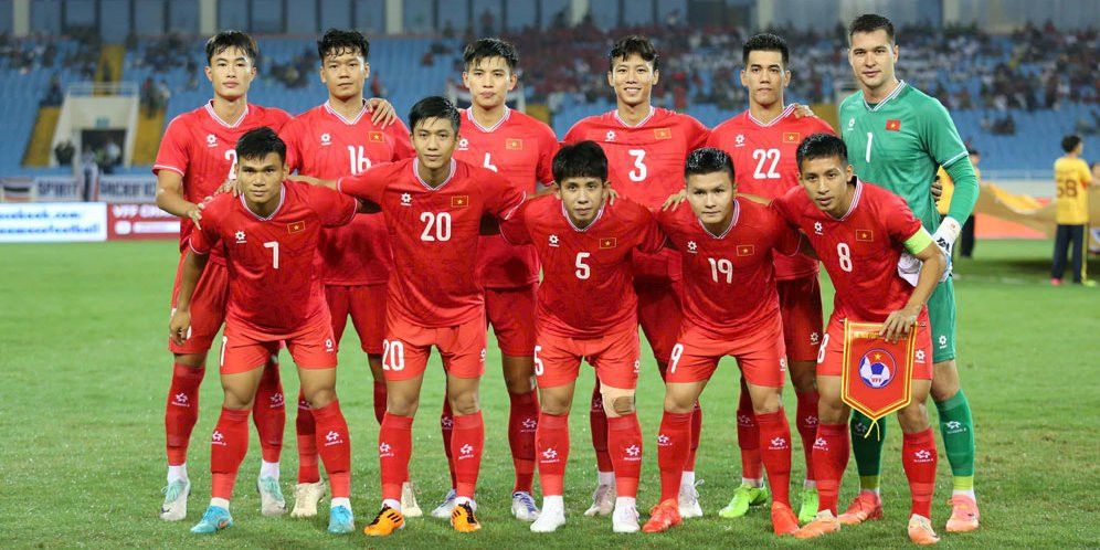 Panggil 3 Pemain Baru, ini Daftar Pemain Timnas Vietnam untuk Piala AFF 2024