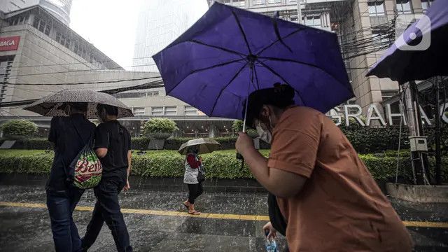 Jakarta Hari Ini Diprediksi Pagi Hujan, Siang hingga Malam Berawan Tebal