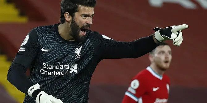 Alisson Becker Kembali Bersama Liverpool Setelah Absen 2 Bulan, Siap Tampil di Liga Champions