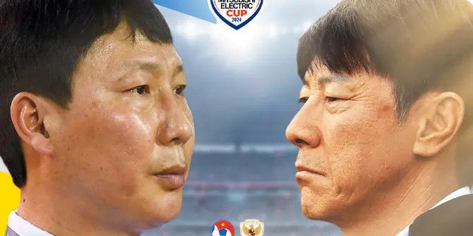 Duel Pelatih Korsel di Laga Vietnam Vs Timnas Indonesia, Pertemuan Perdana Kim Sang-sik dan Shin Tae-yong