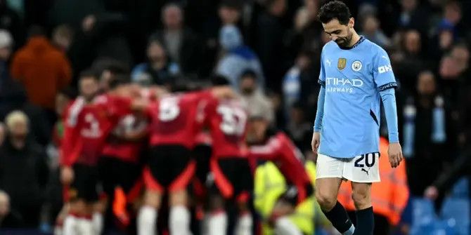 Manchester City Kalah dari MU, Bernardo Silva: Kami Main seperti U-15!