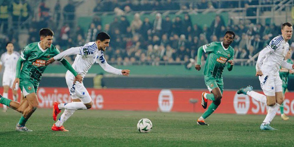 Rapor Kevin Diks usai FC Copenhagen Kalah Telak 3-0 dari Rapid Vienna di Conference League