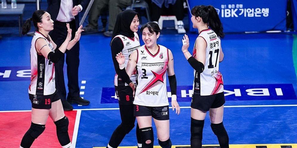 Ini Klasemen Musim Reguler Korean V-League: Megawati dan Daejeon Red Sparks di Peringkat Berapa?