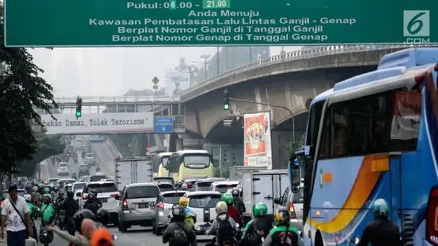 Titik Lokasi dan Jadwal Ganjil Genap Jakarta yang Diberlakukan Kembali