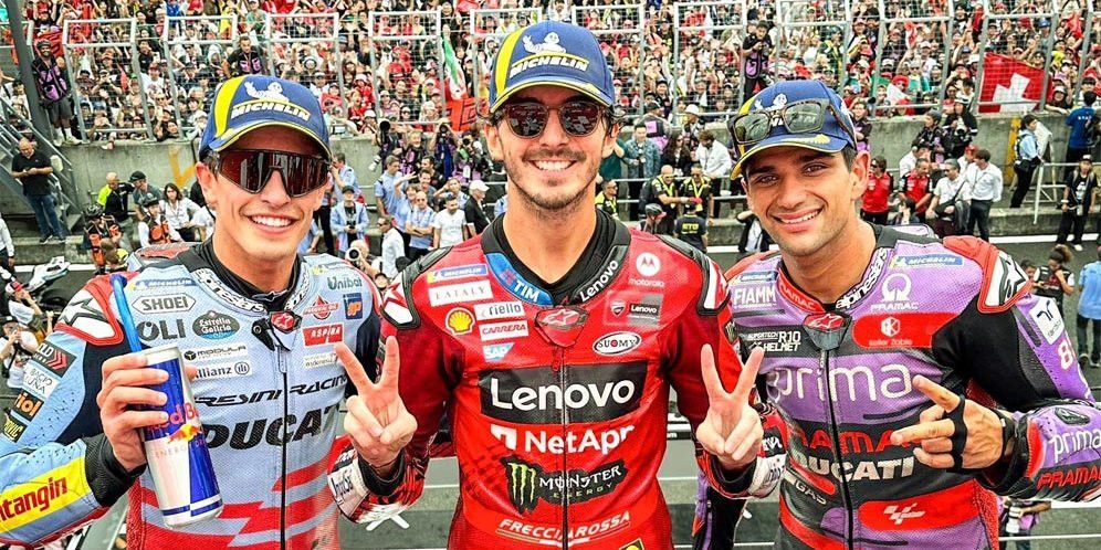 Ada 15 Pembalap Ducati Peraih Kemenangan di MotoGP, Giliran Siapa di Tahun 2025?