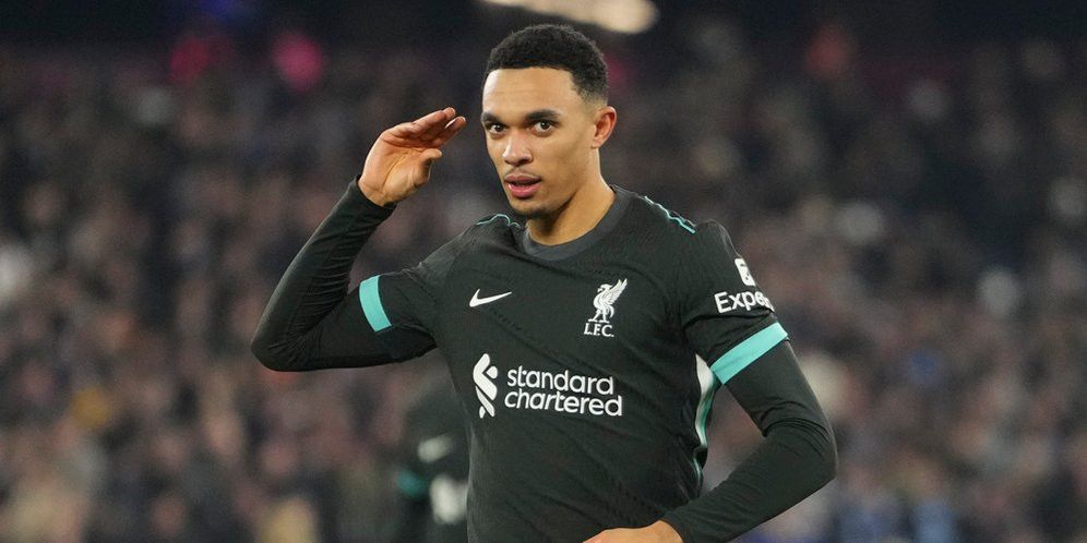 Selebrasi Gol Trent Alexander-Arnold Lawan West Ham Tepis Isu Pindah ke Real Madrid