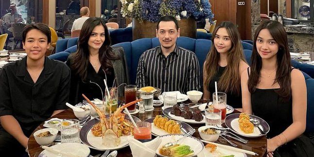 Momen Cut Tari dan Richard Kevin Makan Malam Bersama dengan Anak Jadi Sorotan