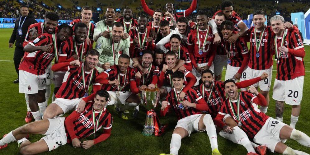 Jadi Juara Supercoppa Italiana 2024, Ternyata ini Kunci Keberhasilan AC Milan Kalahkan Inter