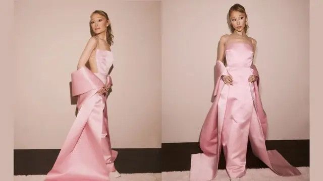 Ariana Grande Curi Perhatian di Gala National Board of Review, Gaun Soft Pink Jadi Sorotan