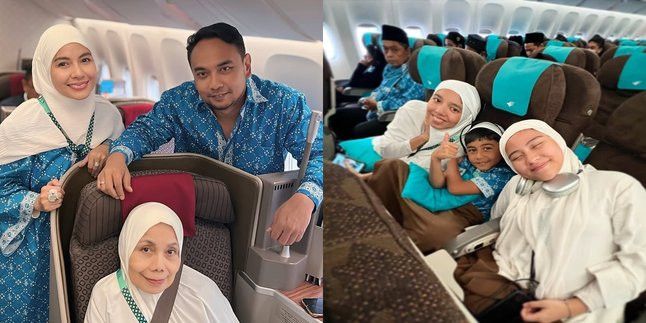 Meisya Siregar dan Bebi Romeo Ajak Keluarga Laksanakan Umrah Bersama