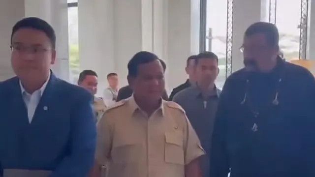 Momen Kebersamaan Prabowo dan Steven Seagal, Ternyata Sudah Saling Kenal Selama 35 Tahun