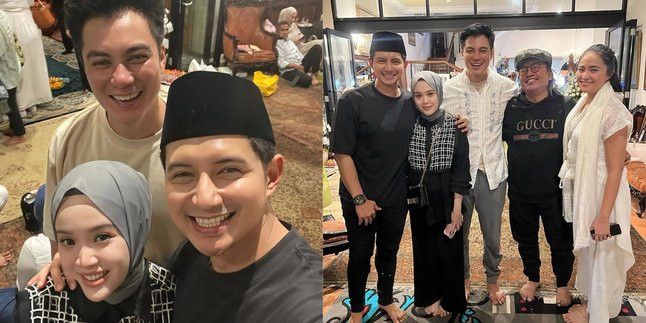 Chand Kelvin dan Istri Hadiri Pengajian Tujuh Hari Meninggalnya Ayah Baim Wong