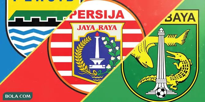 Rivalitas Panjang Persib, Persija dan Persebaya, Bagaimana di BRI Liga 1 Musim Ini?