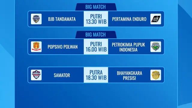 Popsivo Polwan Vs Livin Mandiri Awali PLN Mobile Proliga 2025 di Putaran 1 Minggu Ketiga, Catat Jadwalnya!