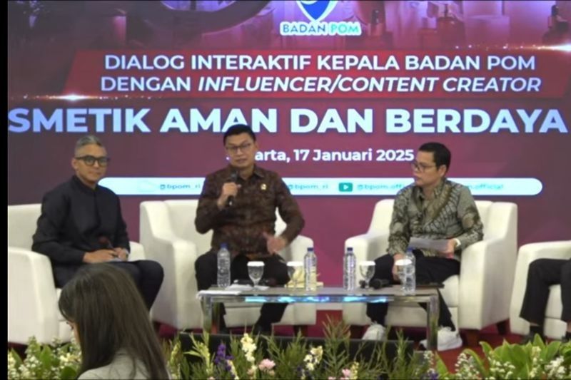 BPOM Cari Duta dan Fasilitasi Rekonsiliasi Influencer Kecantikan