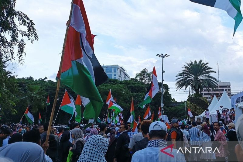 Aksi Bela Palestina: Gembira atas Gencatan Senjata, Lanjutkan Dukungan