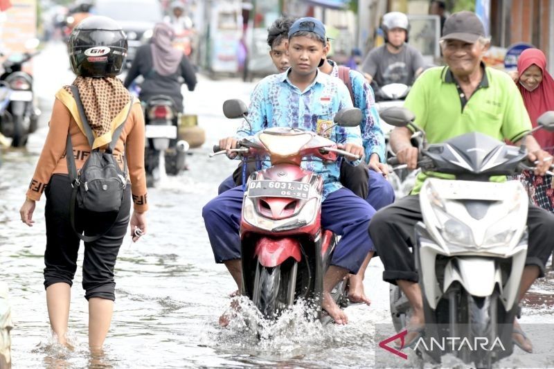 Banjarmasin Waspada: Curah Hujan Tertinggi di Kalsel hingga Maret 2025