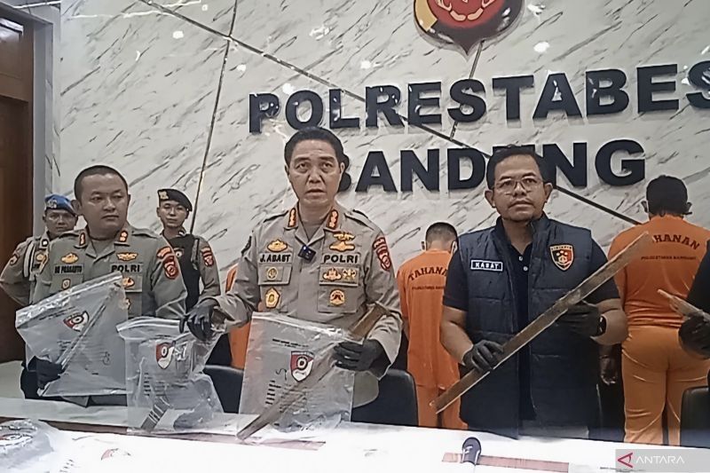 Lima Tersangka Bentrokan Ormas di Bandung Ditangkap